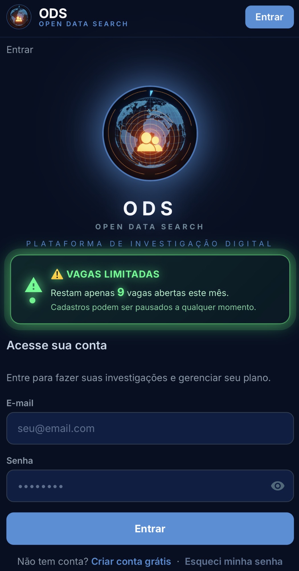 ODS Login